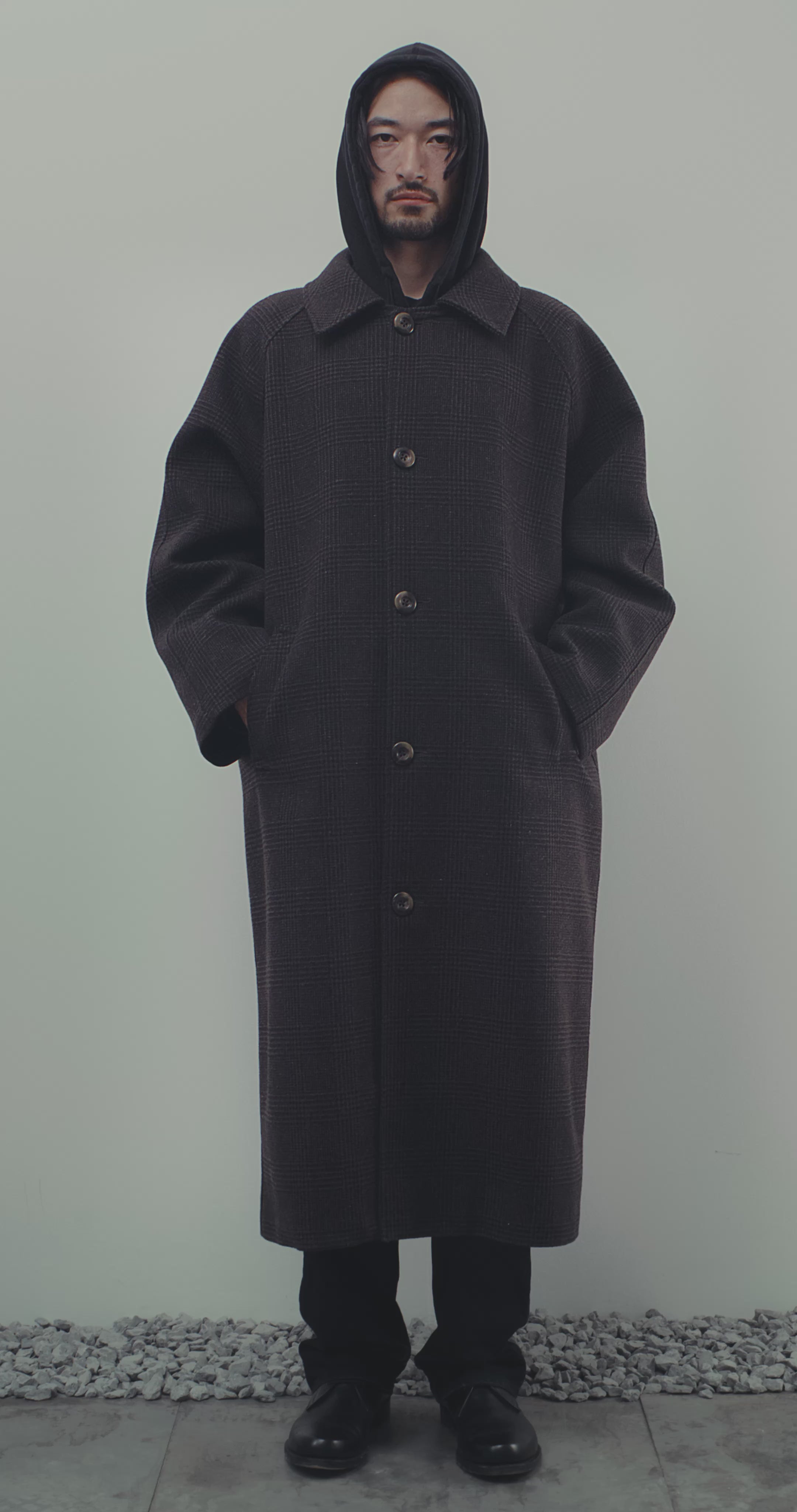 BALMACAAN TRENCH COAT IN GLEN CHECK WOOL – Highland Prophets