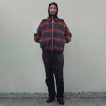 BOMBER IN TARTAN MOHAIR