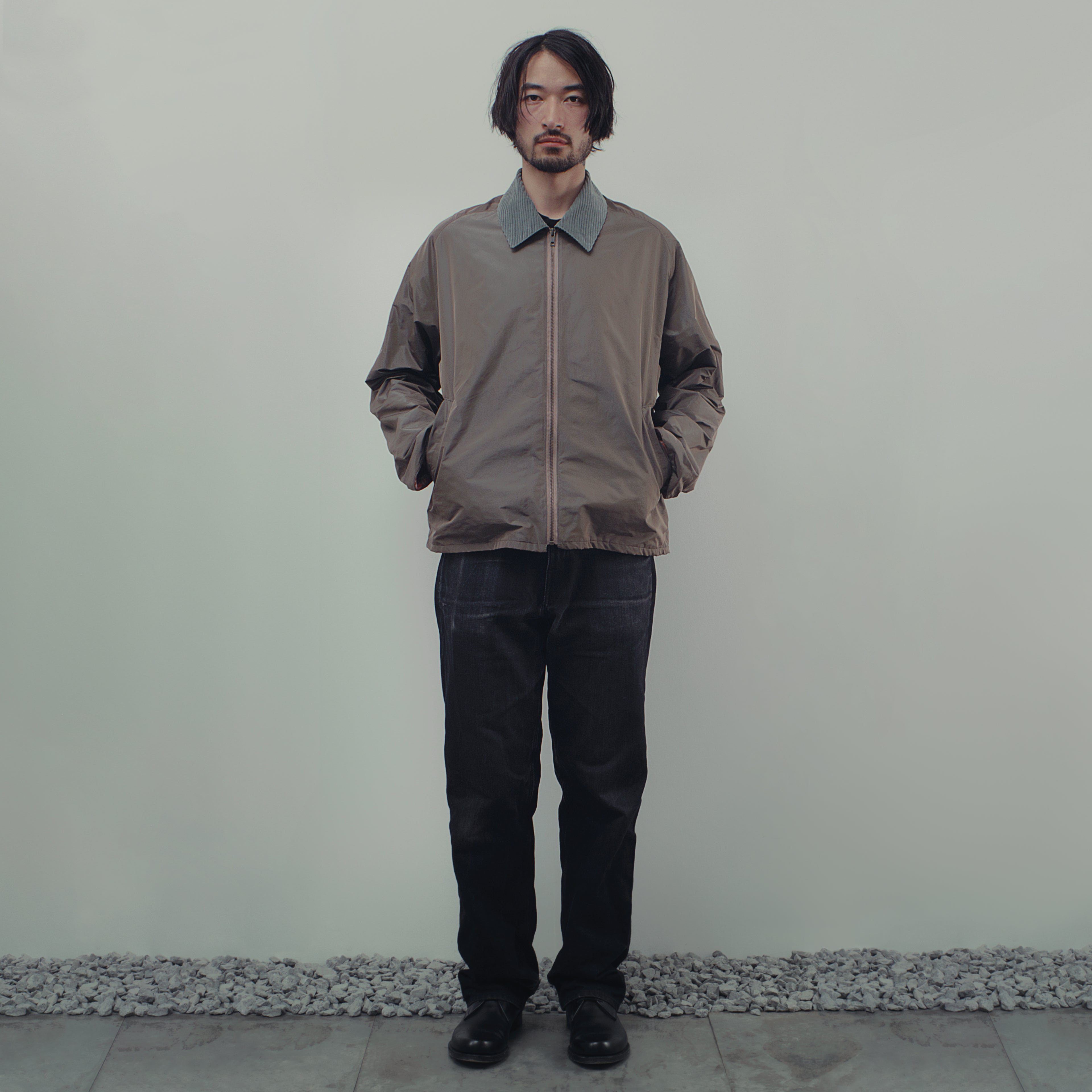 CROSSTOWN COAT IN IRIDESCENT NYLON