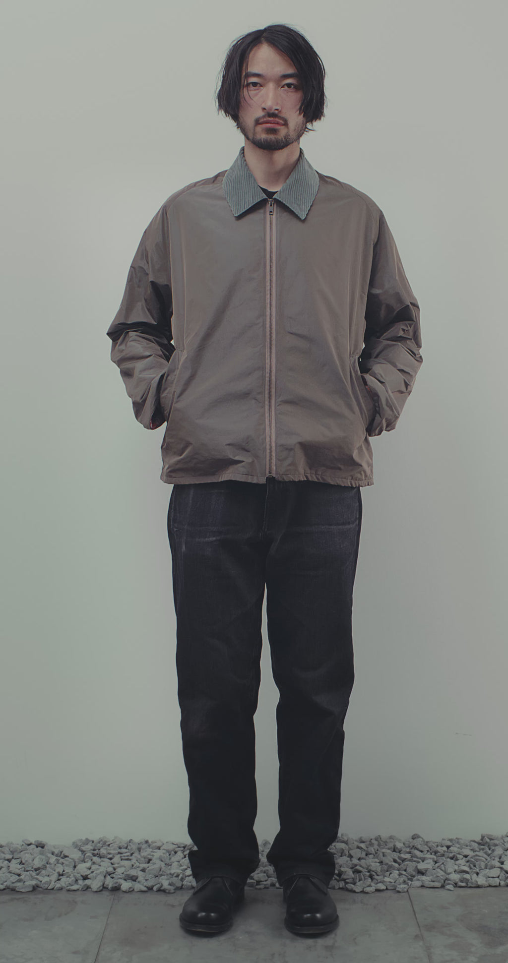 CROSSTOWN COAT IN IRIDESCENT NYLON